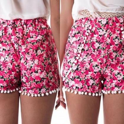 Floral Shorts Beach Pants on Luulla