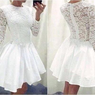 White lace dress -nm
